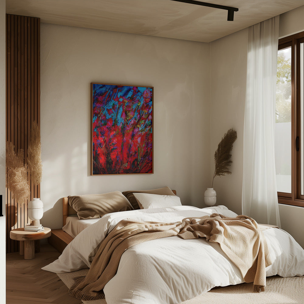 Botanic Radiance - Stretched Canvas, Poster or Fine Art Print I Heart Wall Art