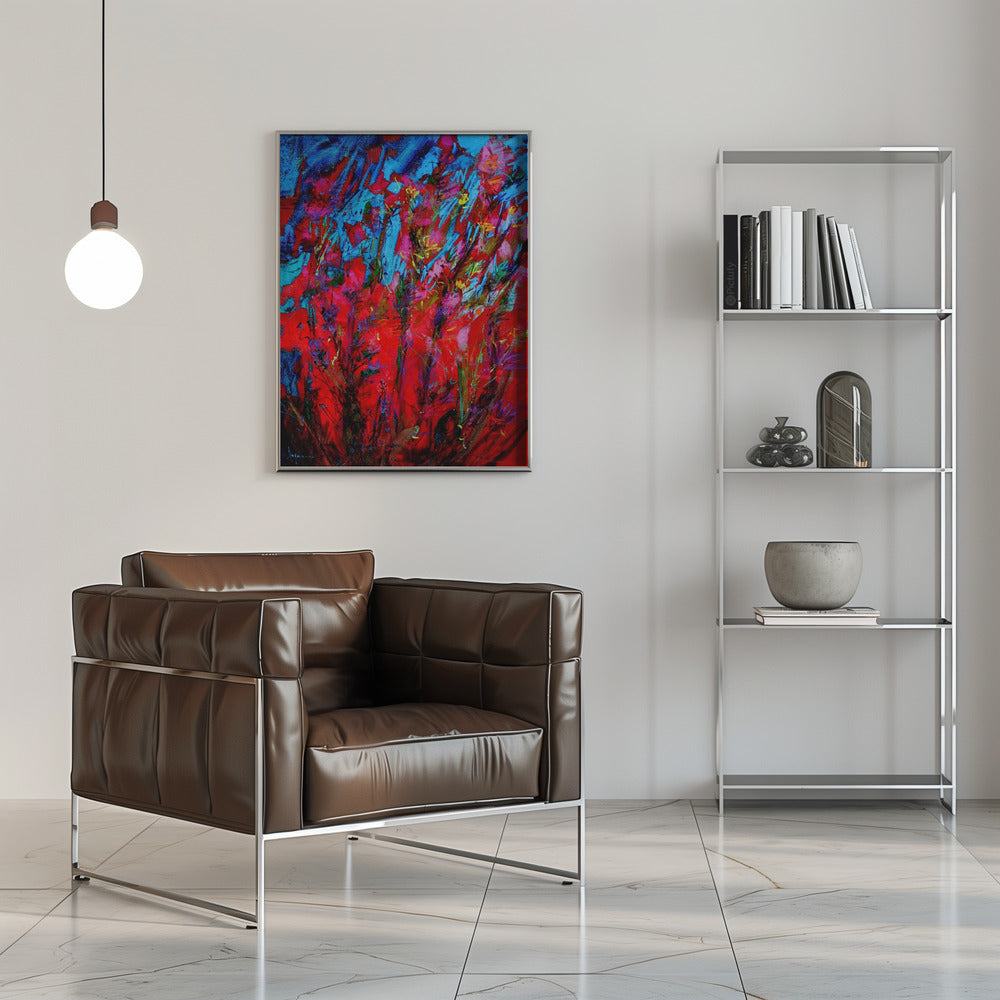 Botanic Radiance - Stretched Canvas, Poster or Fine Art Print I Heart Wall Art