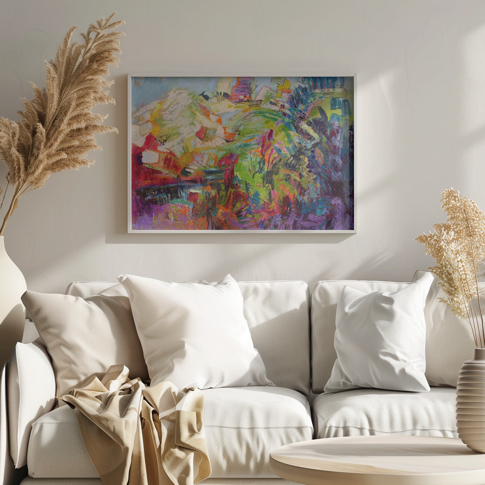 Botanic Radiance - Stretched Canvas, Poster or Fine Art Print I Heart Wall Art