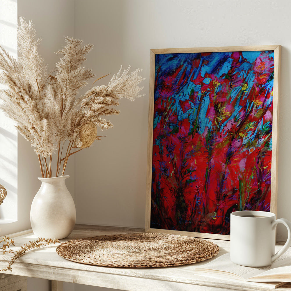 Botanic Radiance - Stretched Canvas, Poster or Fine Art Print I Heart Wall Art