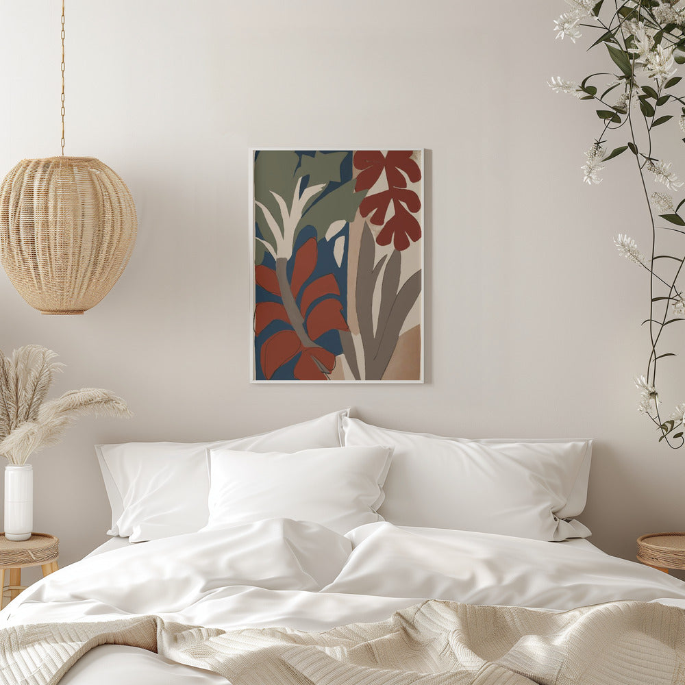 Botanical Impression No 1 - Stretched Canvas, Poster or Fine Art Print I Heart Wall Art