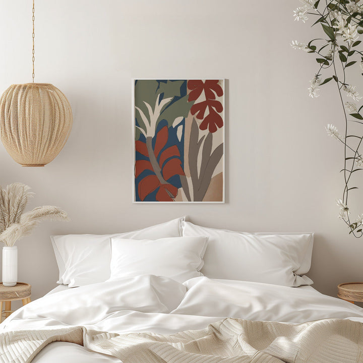 Botanical Impression No 1 - Stretched Canvas, Poster or Fine Art Print I Heart Wall Art