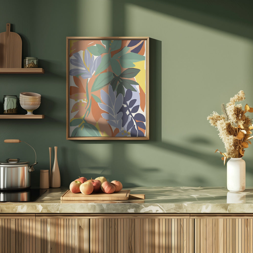 Botanical Impressions No 4 - Stretched Canvas, Poster or Fine Art Print I Heart Wall Art