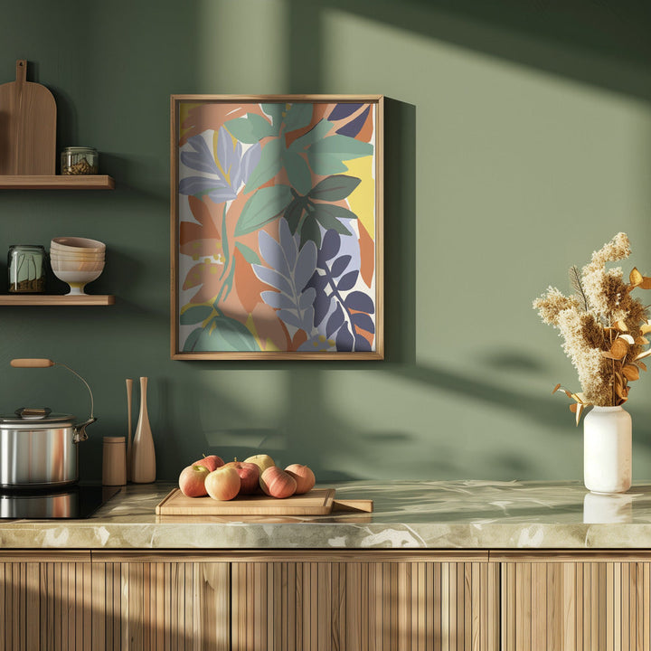 Botanical Impressions No 4 - Stretched Canvas, Poster or Fine Art Print I Heart Wall Art
