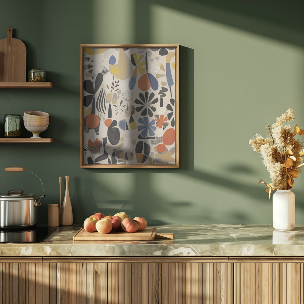 Botanical Selection - Stretched Canvas, Poster or Fine Art Print I Heart Wall Art