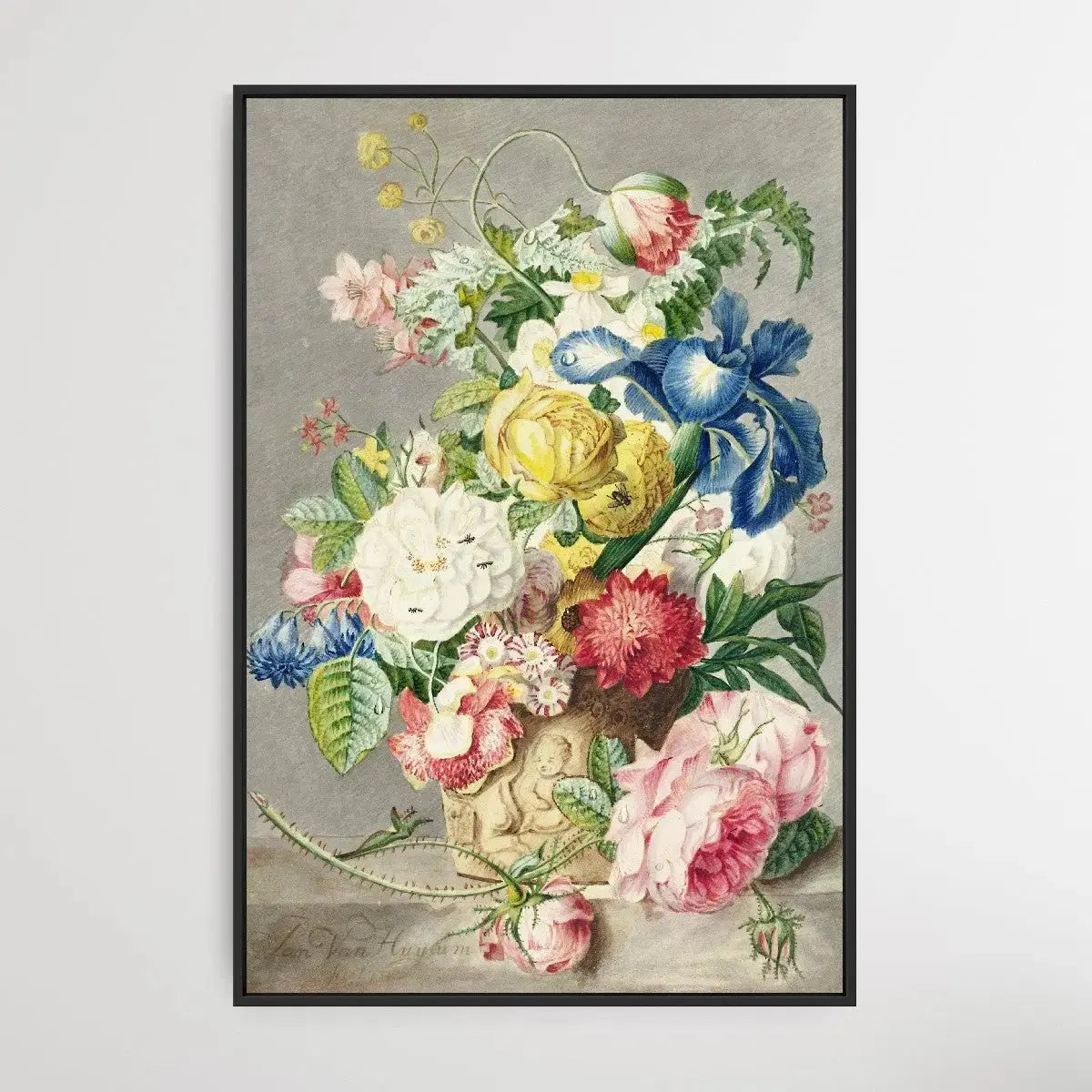 Bouquet (1778) by Cornelis Ploos van Amstel - I Heart Wall Art - Poster Print, Canvas Print or Framed Art Print