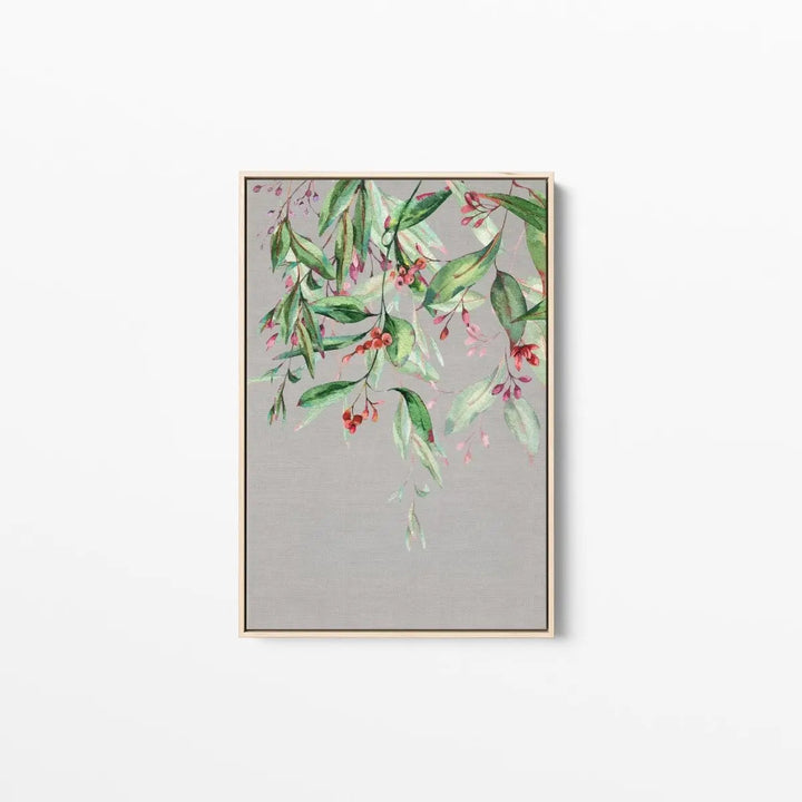 Branch Of Hope - Eucalyptus Branch Watercolour Canvas Wall Art Prints - I Heart Wall Art - Poster Print, Canvas Print or Framed Art Print