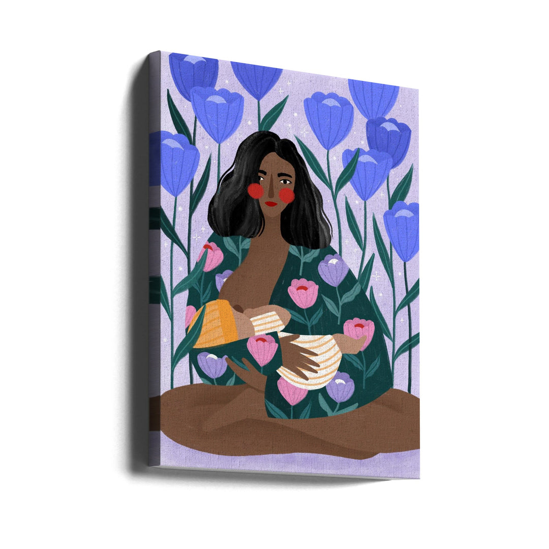 Breastfeeding - Stretched Canvas, Poster or Fine Art Print I Heart Wall Art