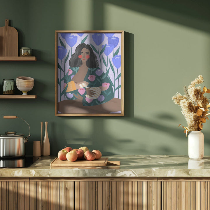 Breastfeeding - Stretched Canvas, Poster or Fine Art Print I Heart Wall Art