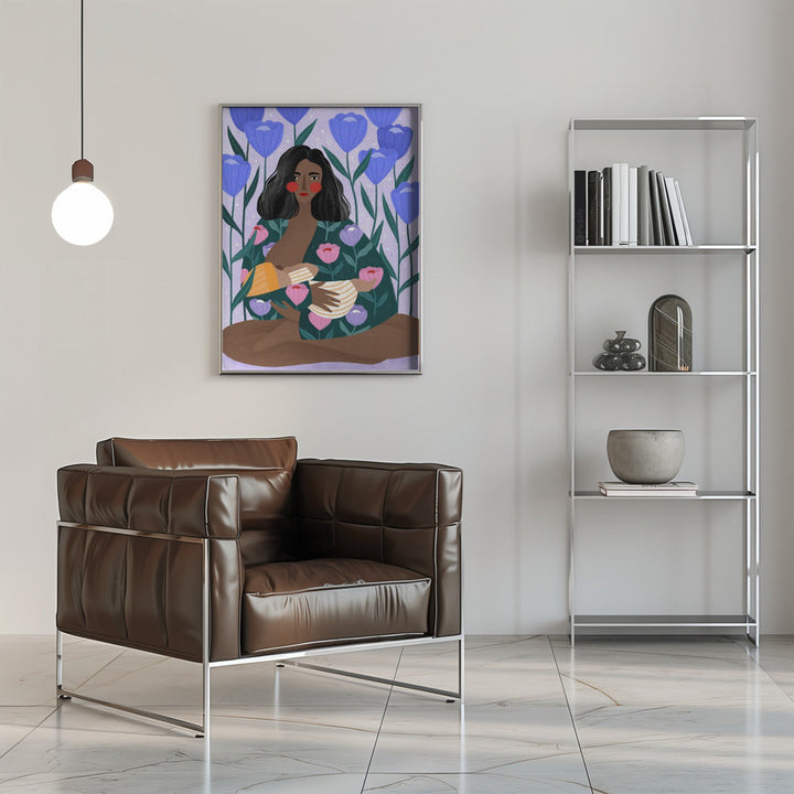 Breastfeeding - Stretched Canvas, Poster or Fine Art Print I Heart Wall Art