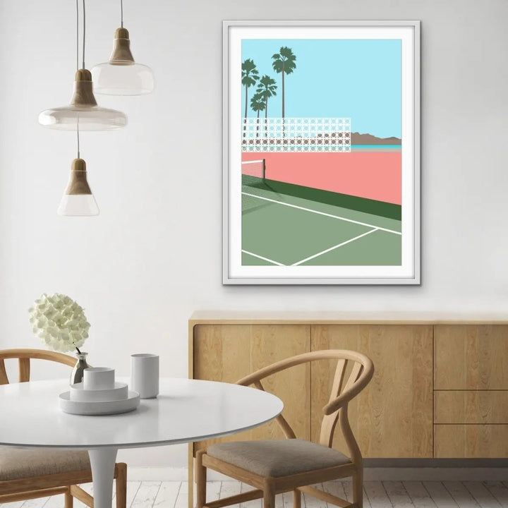 Breezeblocks Print Three - Mid Century Modern Art Print - I Heart Wall Art - Poster Print, Canvas Print or Framed Art Print