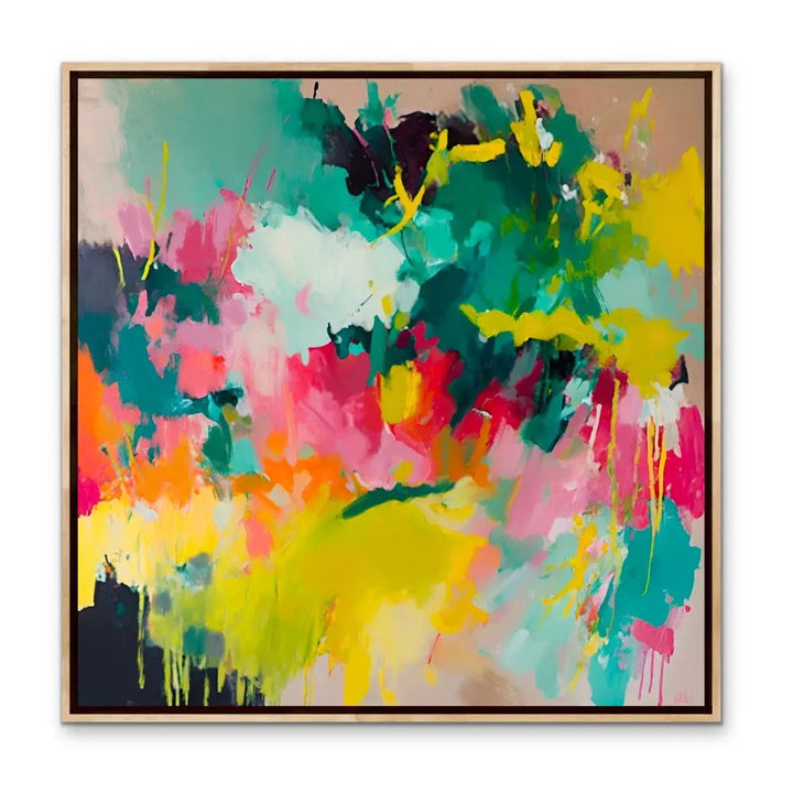 Bright Heart Edition Two- Stretched Canvas Canvas Print or Framed Art Print - I Heart Wall Art