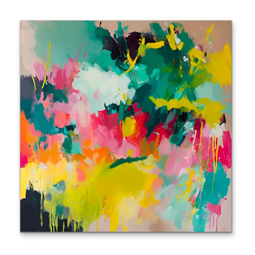 Bright Heart Edition Two- Stretched Canvas Canvas Print or Framed Art Print - I Heart Wall Art