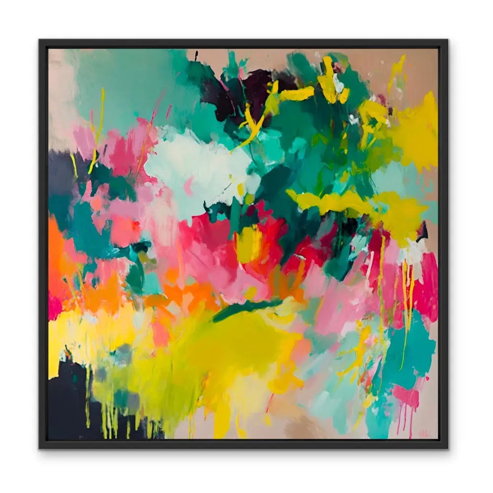 Bright Heart Edition Two- Stretched Canvas Canvas Print or Framed Art Print - I Heart Wall Art