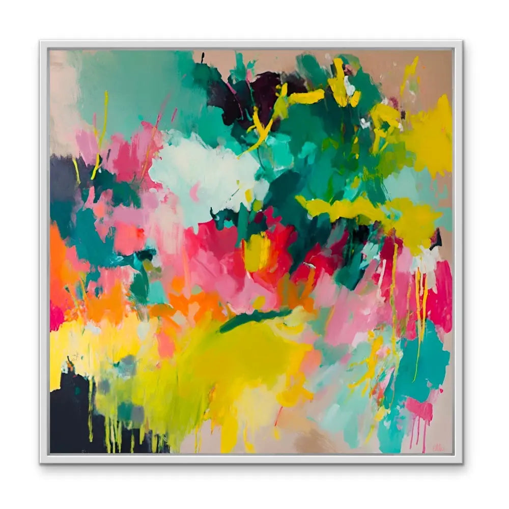 Bright Heart Edition Two- Stretched Canvas Canvas Print or Framed Art Print - I Heart Wall Art