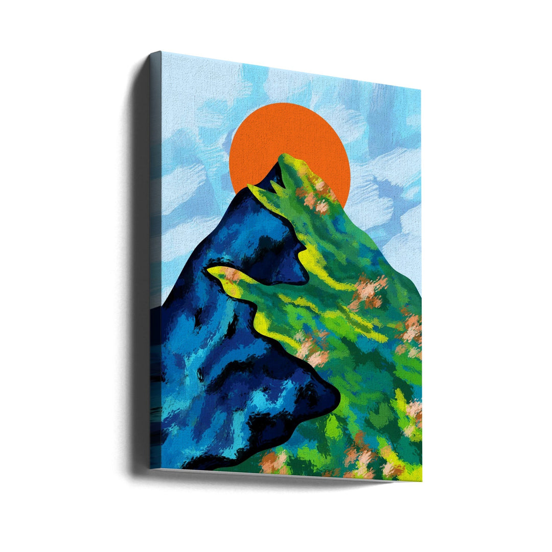 Bright Horizon - Stretched Canvas, Poster or Fine Art Print I Heart Wall Art