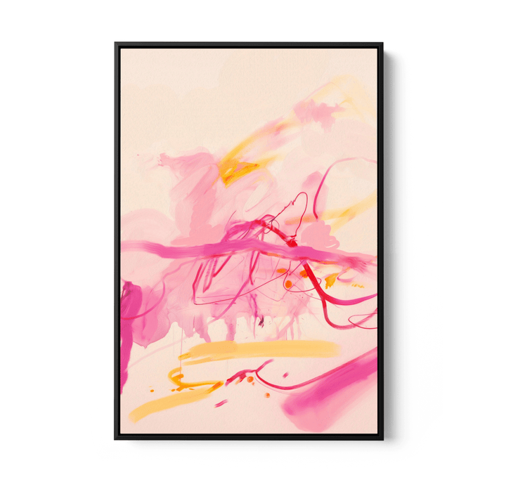 Brighter Days - Abstract Colour Stretched Canvas or Wall Art Print - I Heart Wall Art - Poster Print, Canvas Print or Framed Art Print