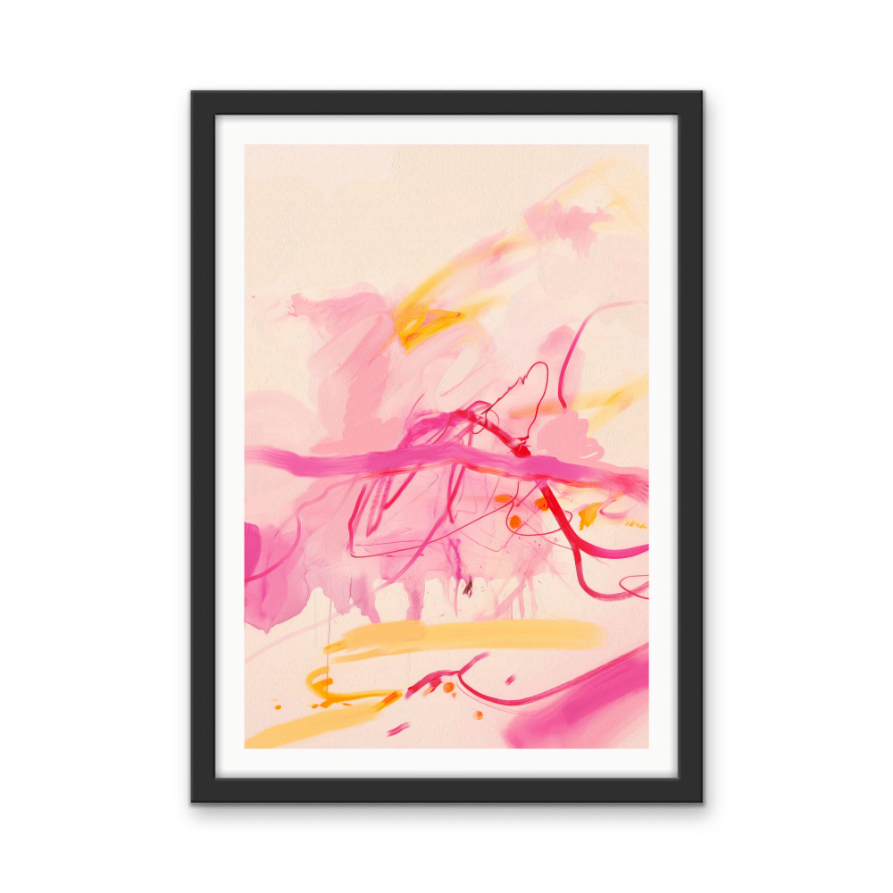 Brighter Days - Abstract Colour Stretched Canvas or Wall Art Print - I Heart Wall Art - Poster Print, Canvas Print or Framed Art Print
