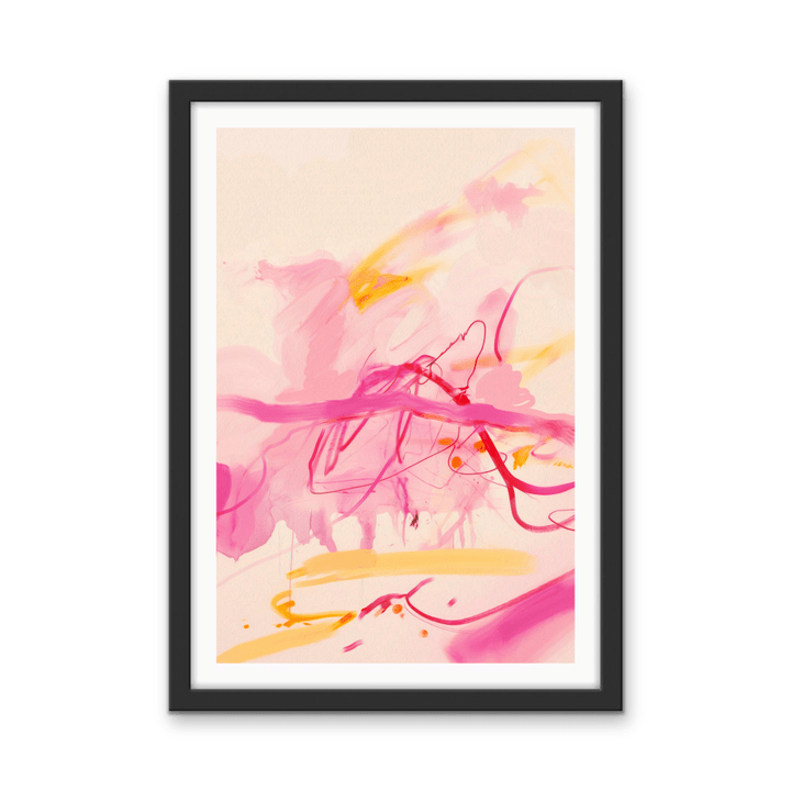 Brighter Days - Abstract Colour Stretched Canvas or Wall Art Print - I Heart Wall Art - Poster Print, Canvas Print or Framed Art Print