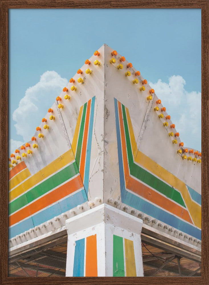 Brighton Fun - Stretched Canvas, Poster or Fine Art Print I Heart Wall Art