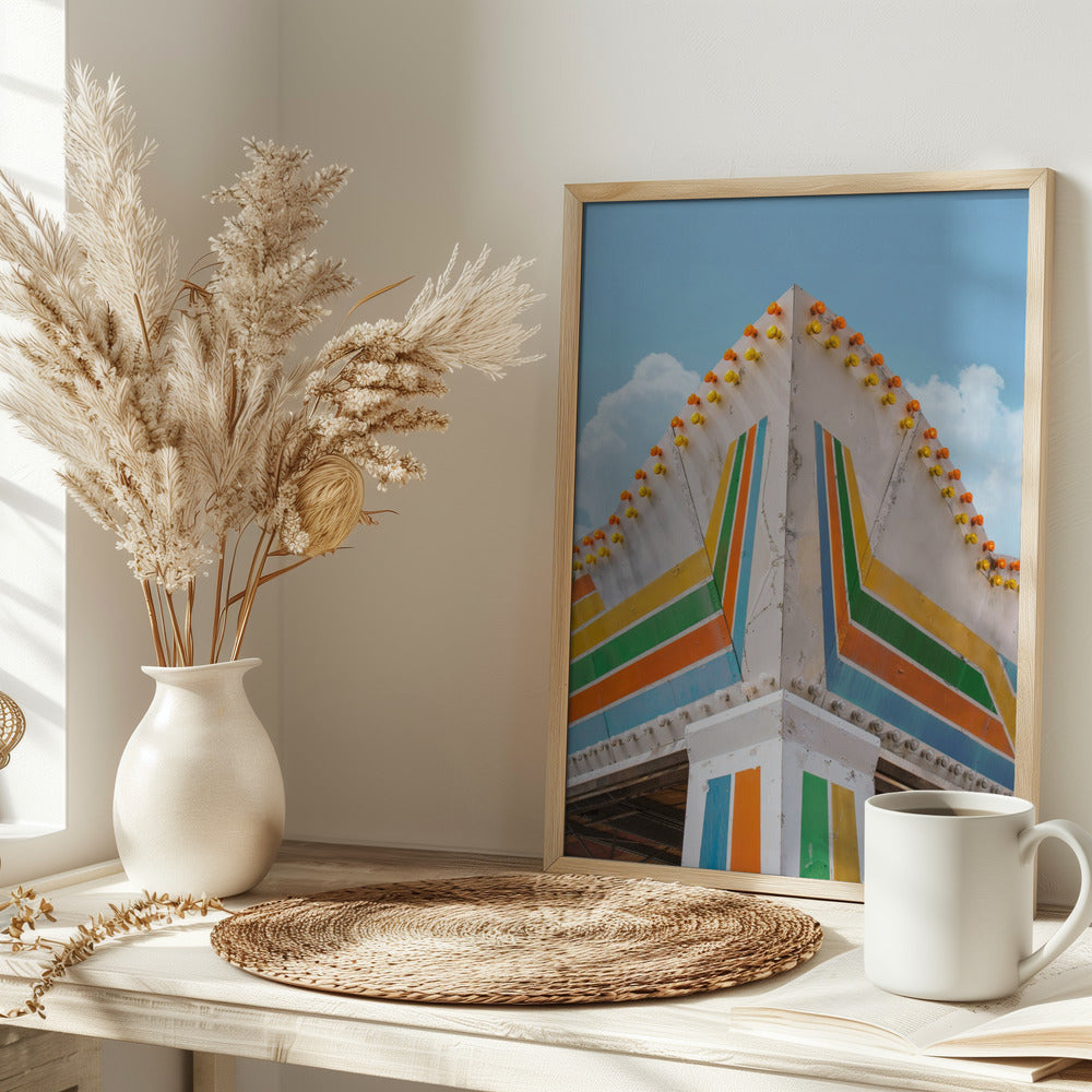 Brighton Fun - Stretched Canvas, Poster or Fine Art Print I Heart Wall Art