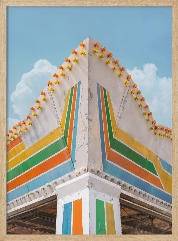 Brighton Fun - Stretched Canvas, Poster or Fine Art Print I Heart Wall Art