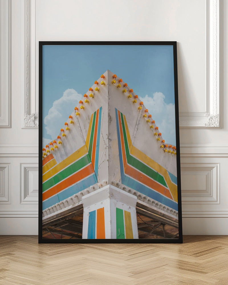 Brighton Fun - Stretched Canvas, Poster or Fine Art Print I Heart Wall Art