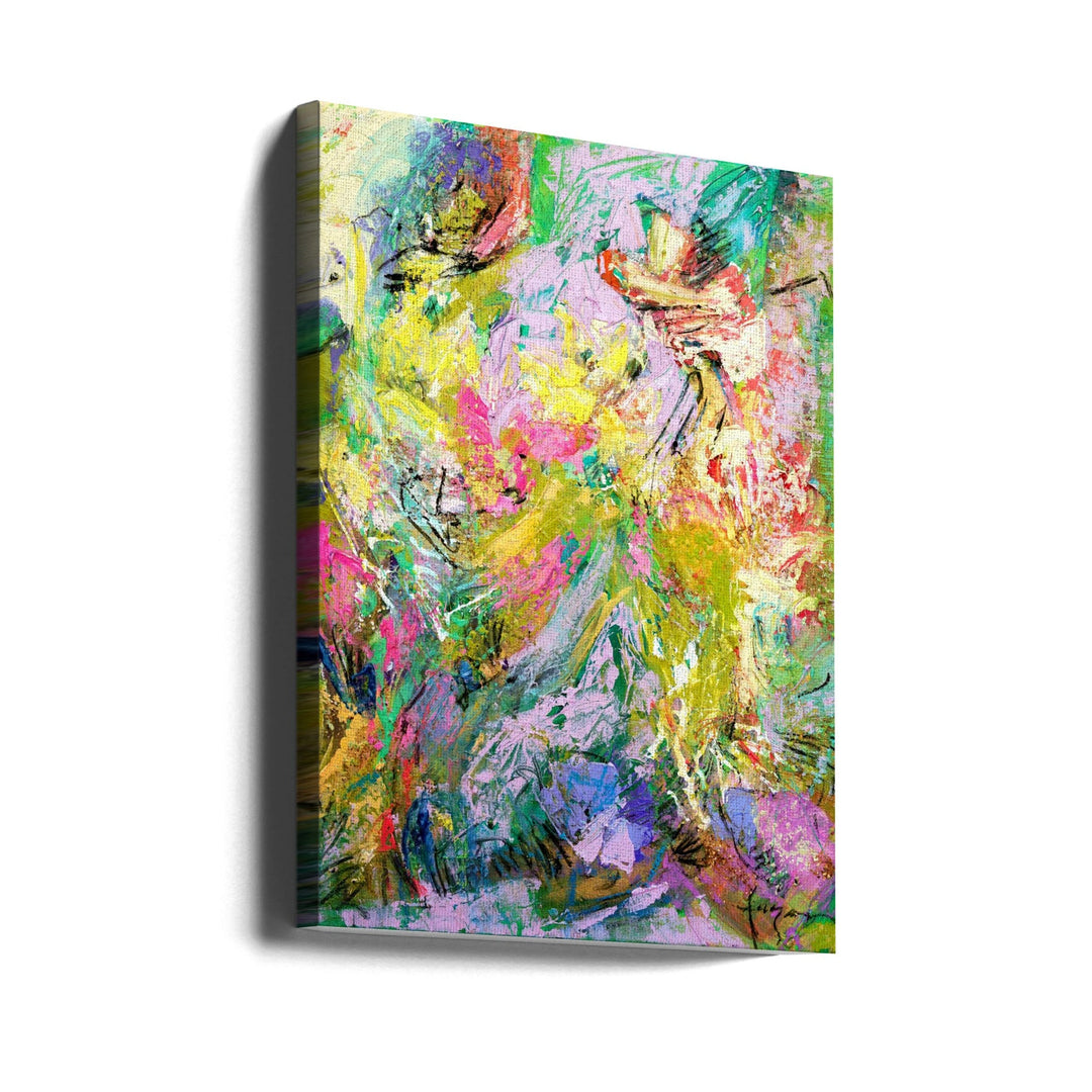 Brilliant Bloom Scape - Stretched Canvas, Poster or Fine Art Print I Heart Wall Art