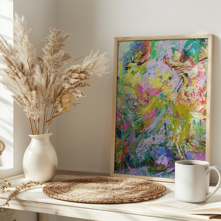 Brilliant Bloom Scape - Stretched Canvas, Poster or Fine Art Print I Heart Wall Art
