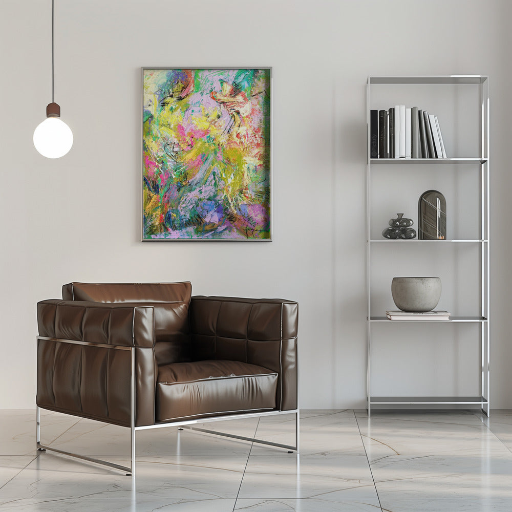 Brilliant Bloom Scape - Stretched Canvas, Poster or Fine Art Print I Heart Wall Art
