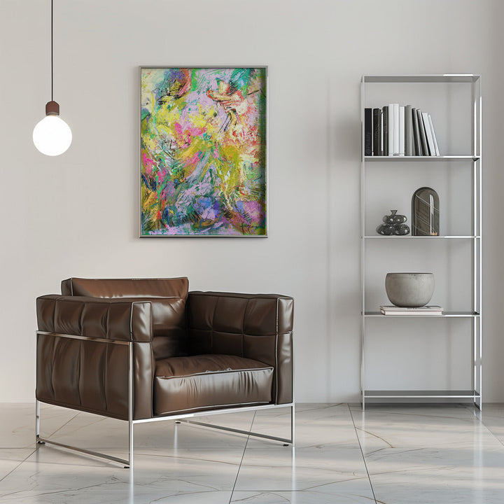Brilliant Bloom Scape - Stretched Canvas, Poster or Fine Art Print I Heart Wall Art