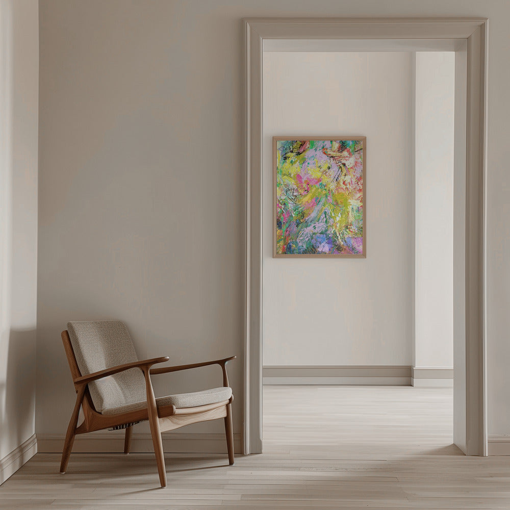Brilliant Bloom Scape - Stretched Canvas, Poster or Fine Art Print I Heart Wall Art