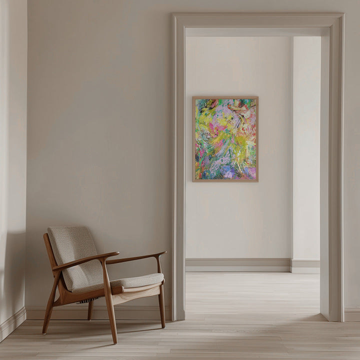 Brilliant Bloom Scape - Stretched Canvas, Poster or Fine Art Print I Heart Wall Art