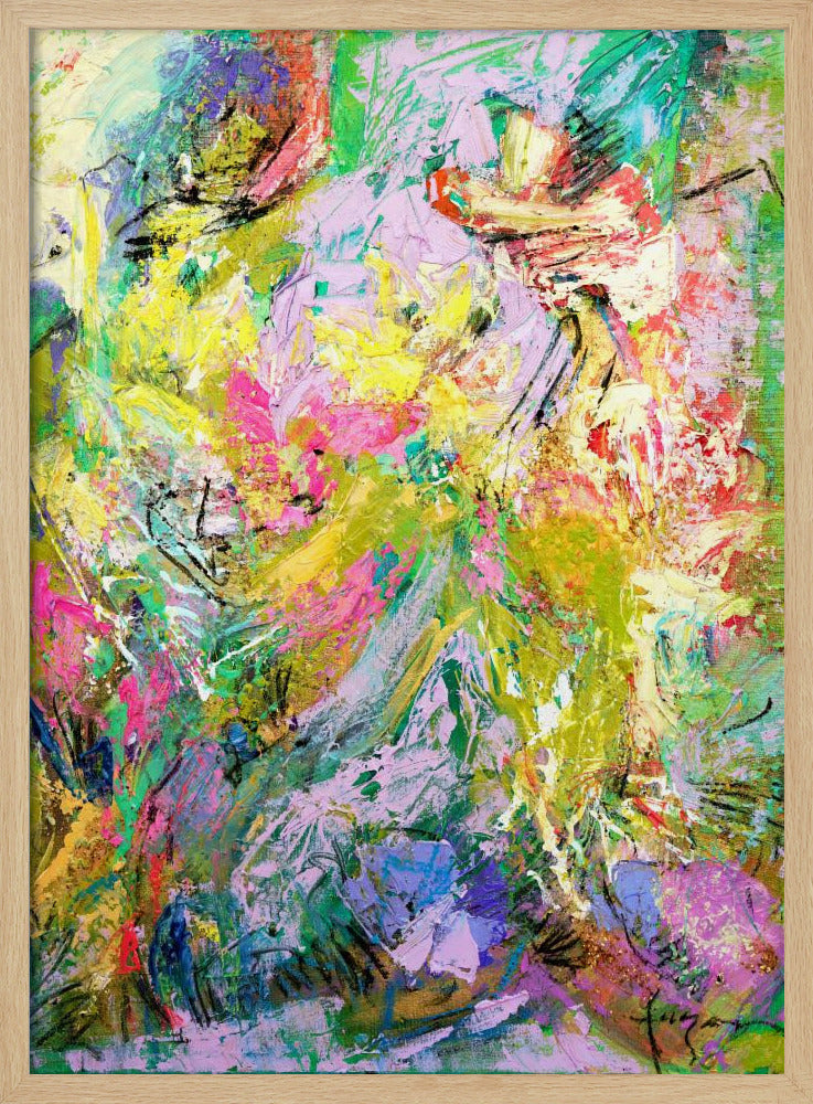 Brilliant Bloom Scape - Stretched Canvas, Poster or Fine Art Print I Heart Wall Art