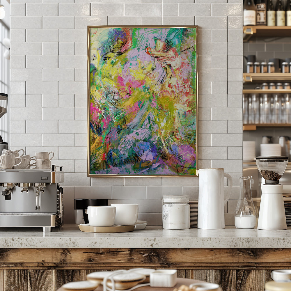 Brilliant Bloom Scape - Stretched Canvas, Poster or Fine Art Print I Heart Wall Art