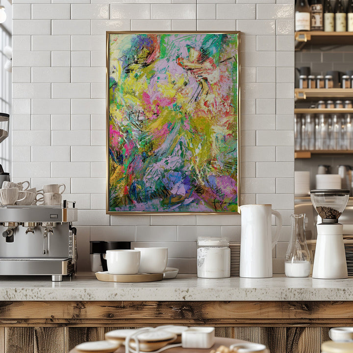Brilliant Bloom Scape - Stretched Canvas, Poster or Fine Art Print I Heart Wall Art