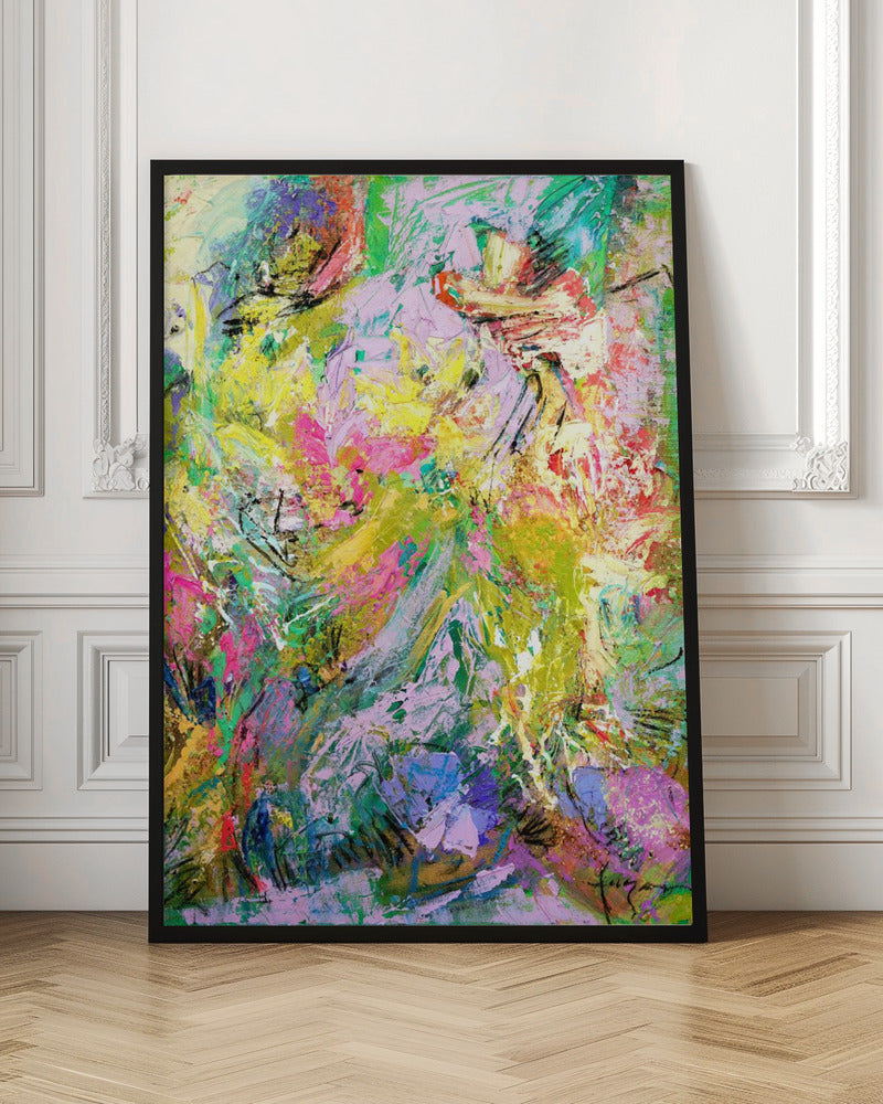 Brilliant Bloom Scape - Stretched Canvas, Poster or Fine Art Print I Heart Wall Art
