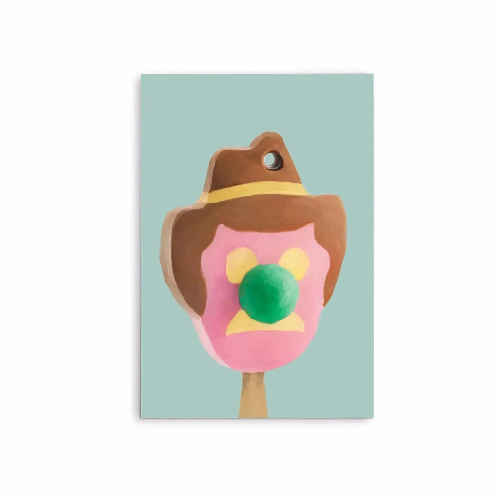 Bubble O Bill - Stretched Canvas Print or Framed Fine Art Print - Artwork I Heart Wall Art Australia 