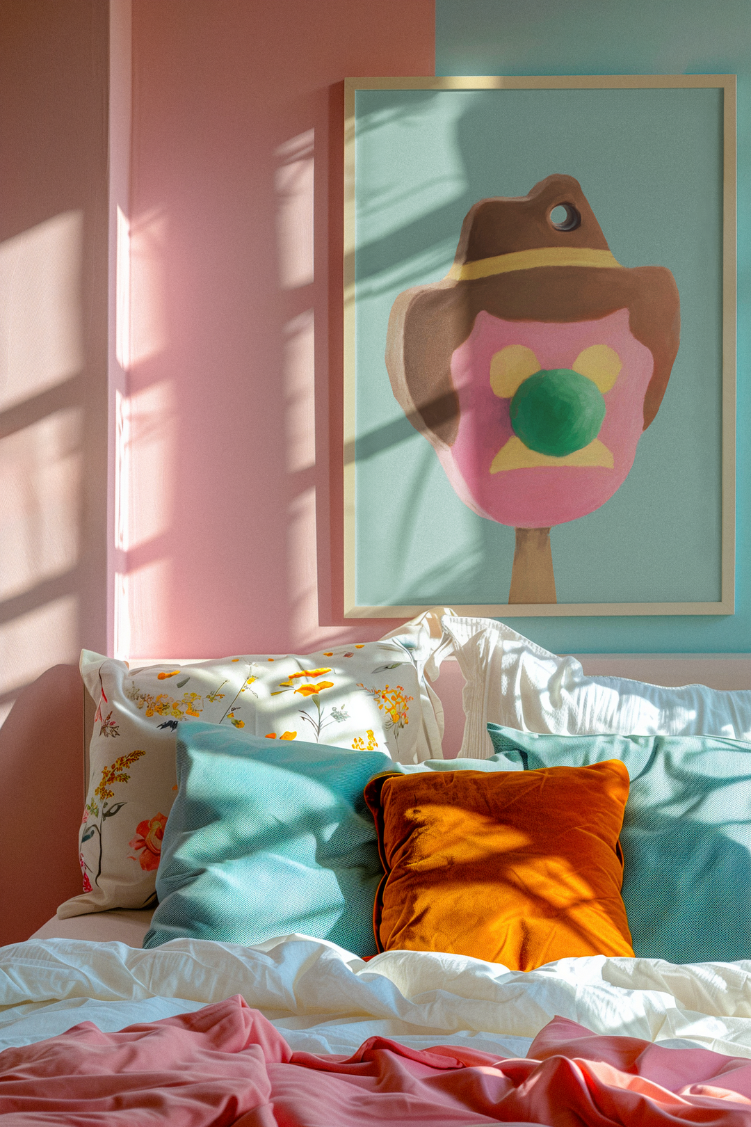 Bubble O Bill - Stretched Canvas Print or Framed Fine Art Print - Artwork I Heart Wall Art Australia