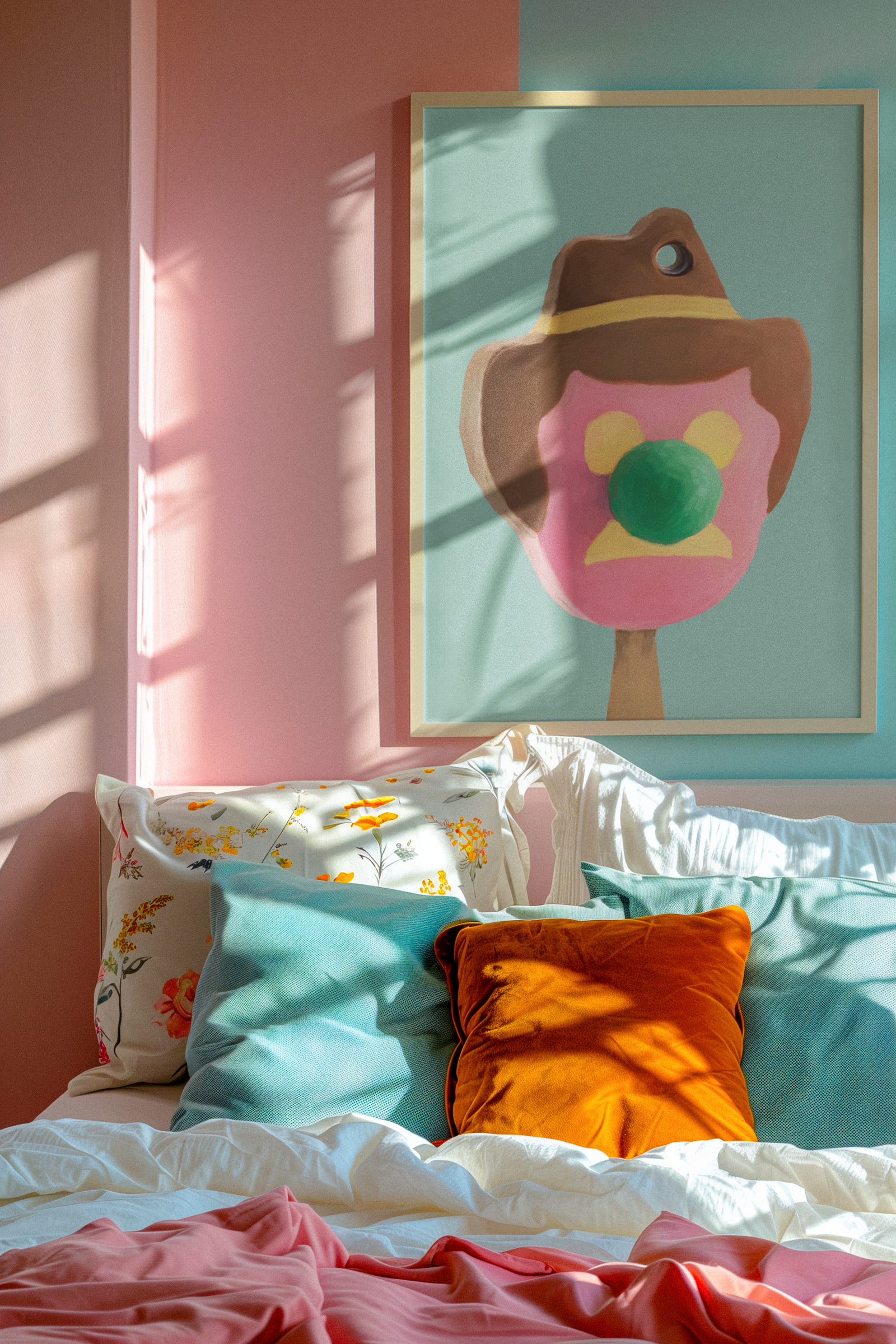 Bubble O Bill - Stretched Canvas Print or Framed Fine Art Print - Artwork I Heart Wall Art Australia
