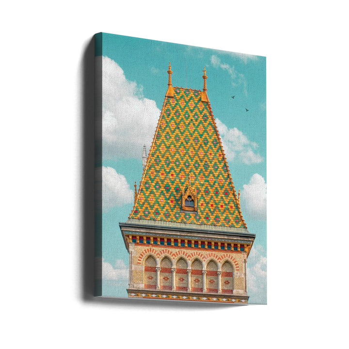 Budapest Great Market Hall - Stretched Canvas, Poster or Fine Art Print I Heart Wall Art