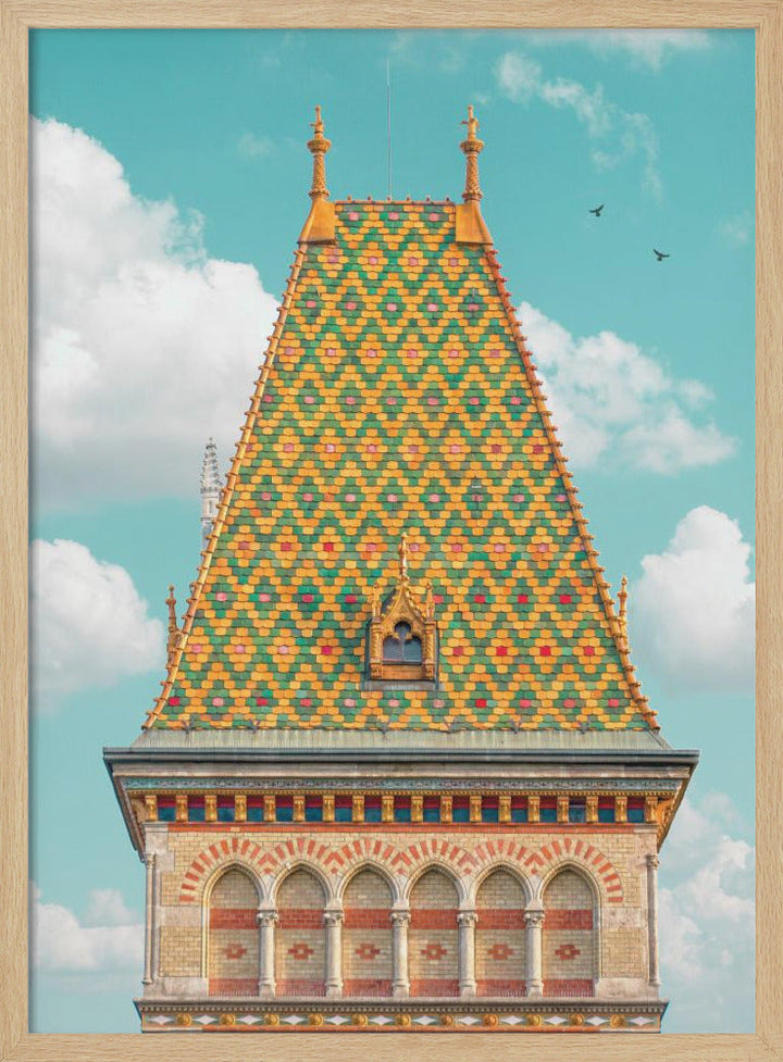 Budapest Great Market Hall - Stretched Canvas, Poster or Fine Art Print I Heart Wall Art