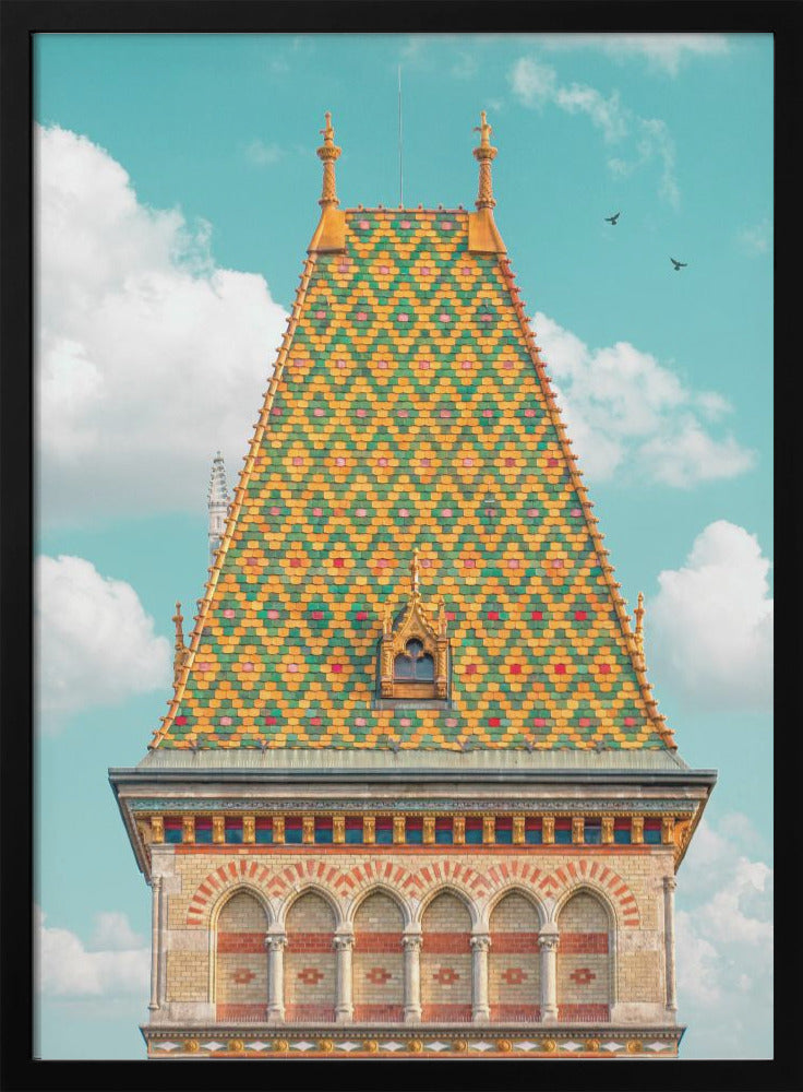 Budapest Great Market Hall - Stretched Canvas, Poster or Fine Art Print I Heart Wall Art