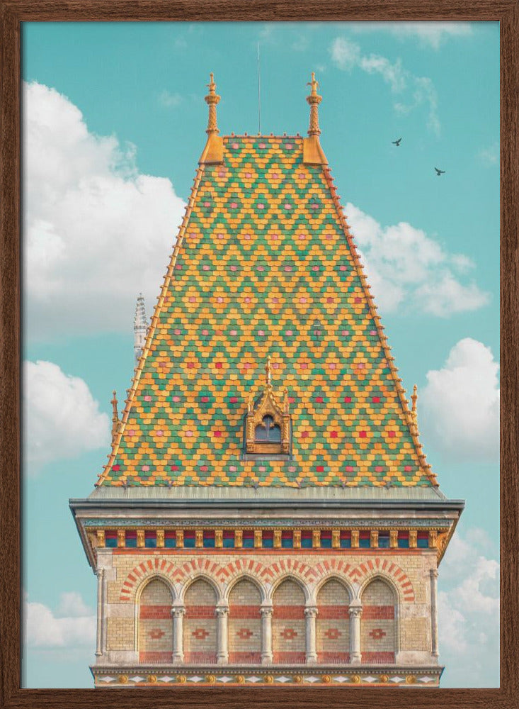Budapest Great Market Hall - Stretched Canvas, Poster or Fine Art Print I Heart Wall Art