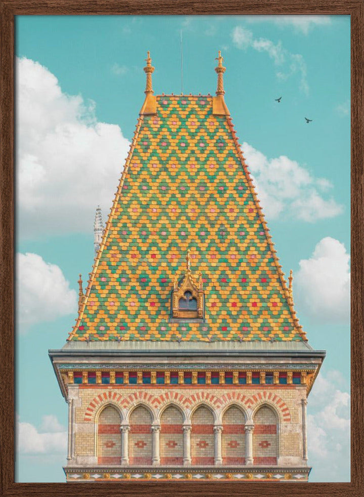 Budapest Great Market Hall - Stretched Canvas, Poster or Fine Art Print I Heart Wall Art