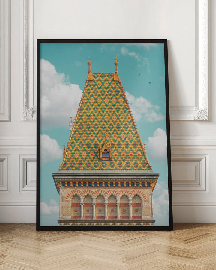 Budapest Great Market Hall - Stretched Canvas, Poster or Fine Art Print I Heart Wall Art