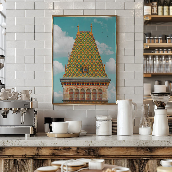 Budapest Great Market Hall - Stretched Canvas, Poster or Fine Art Print I Heart Wall Art