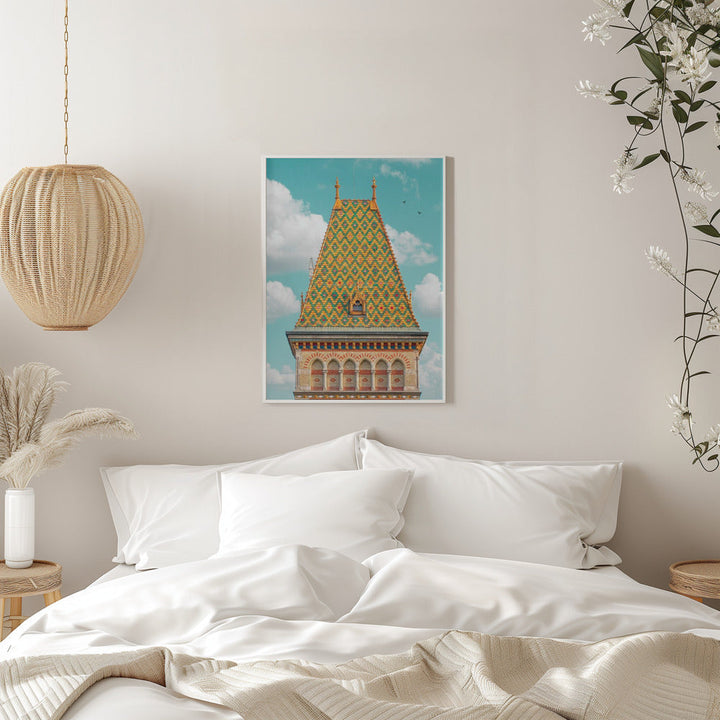 Budapest Great Market Hall - Stretched Canvas, Poster or Fine Art Print I Heart Wall Art