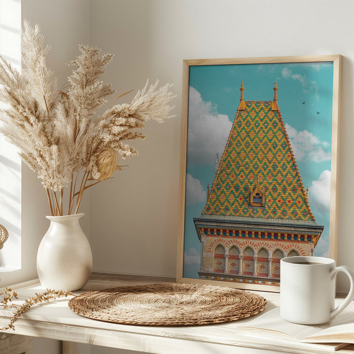 Budapest Great Market Hall - Stretched Canvas, Poster or Fine Art Print I Heart Wall Art