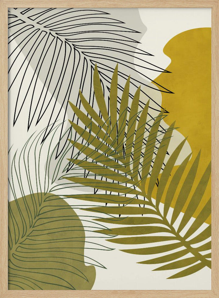 Bungle Jungle3 - Stretched Canvas, Poster or Fine Art Print I Heart Wall Art